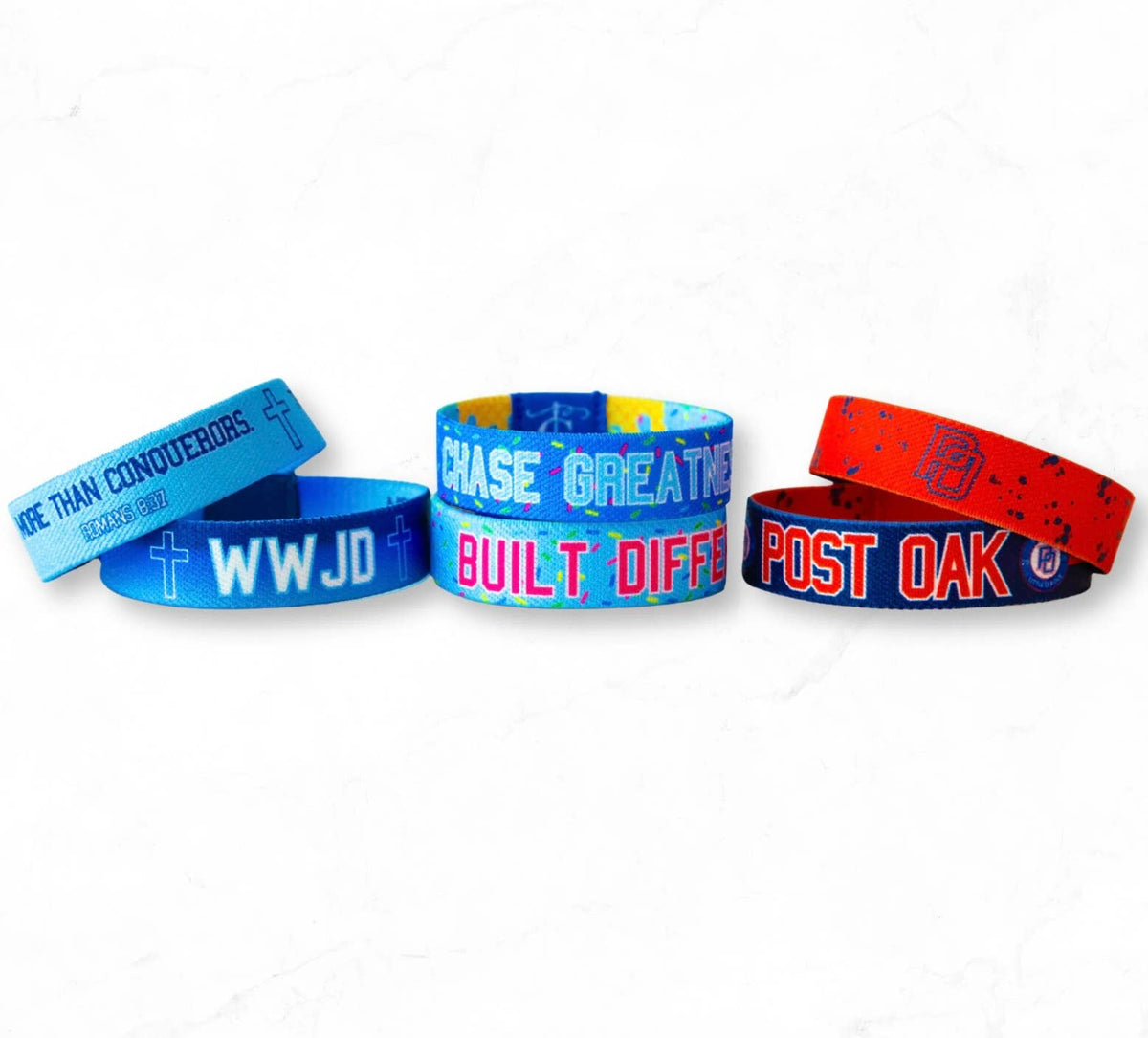 Built Different Reversible Stretch Bracelet