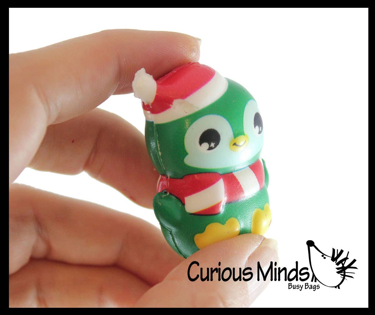1 Mini Winter Animal Themed Slow Rise Squishy Toys - (6 Styl