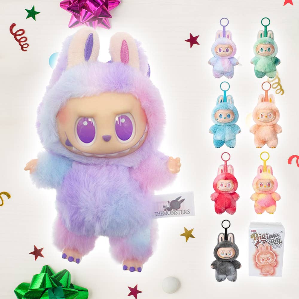 6PCS-6 Energy Series Labubu Inspired Monster Doll Blind Box