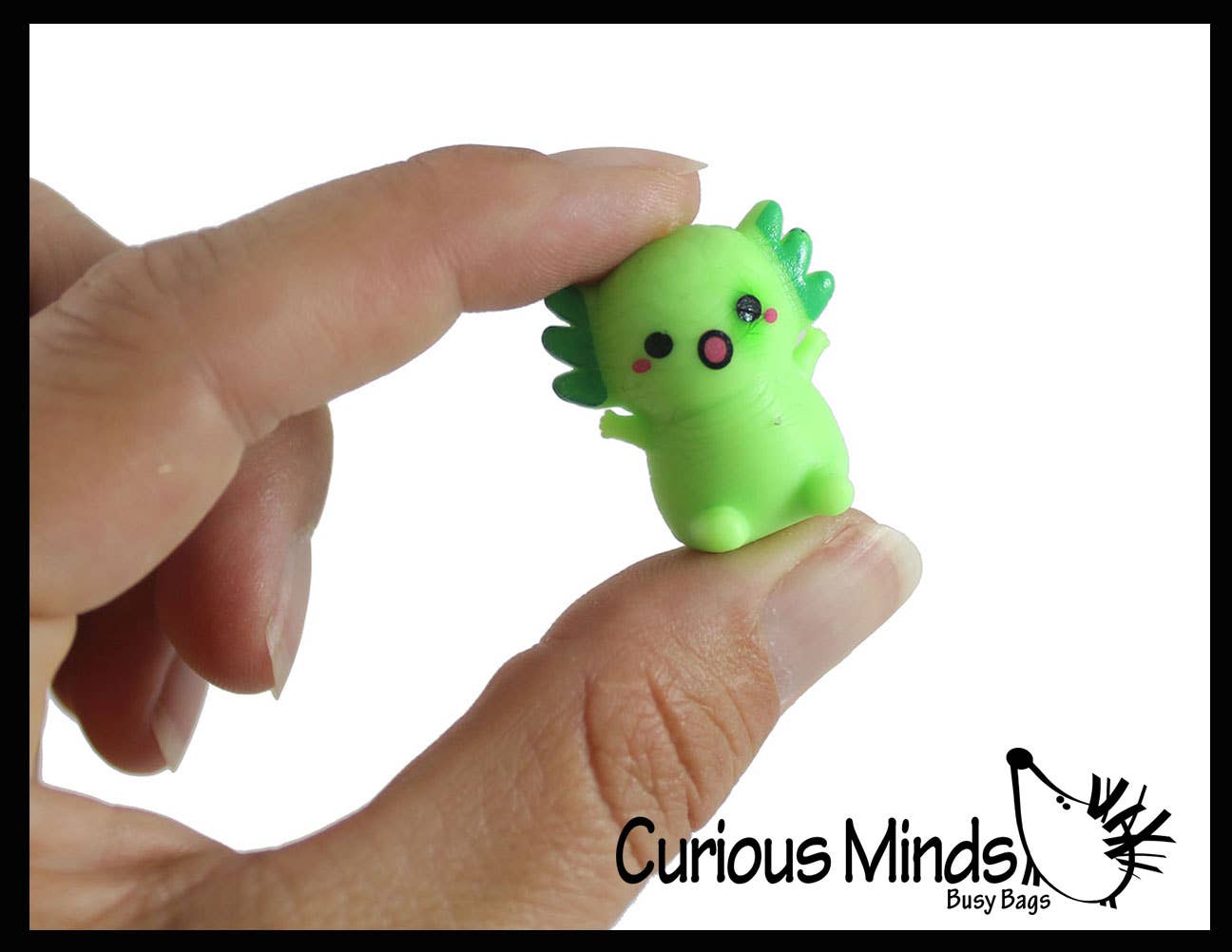 Set of 100 Axolotl Figurines - Cute Little Animal Figures