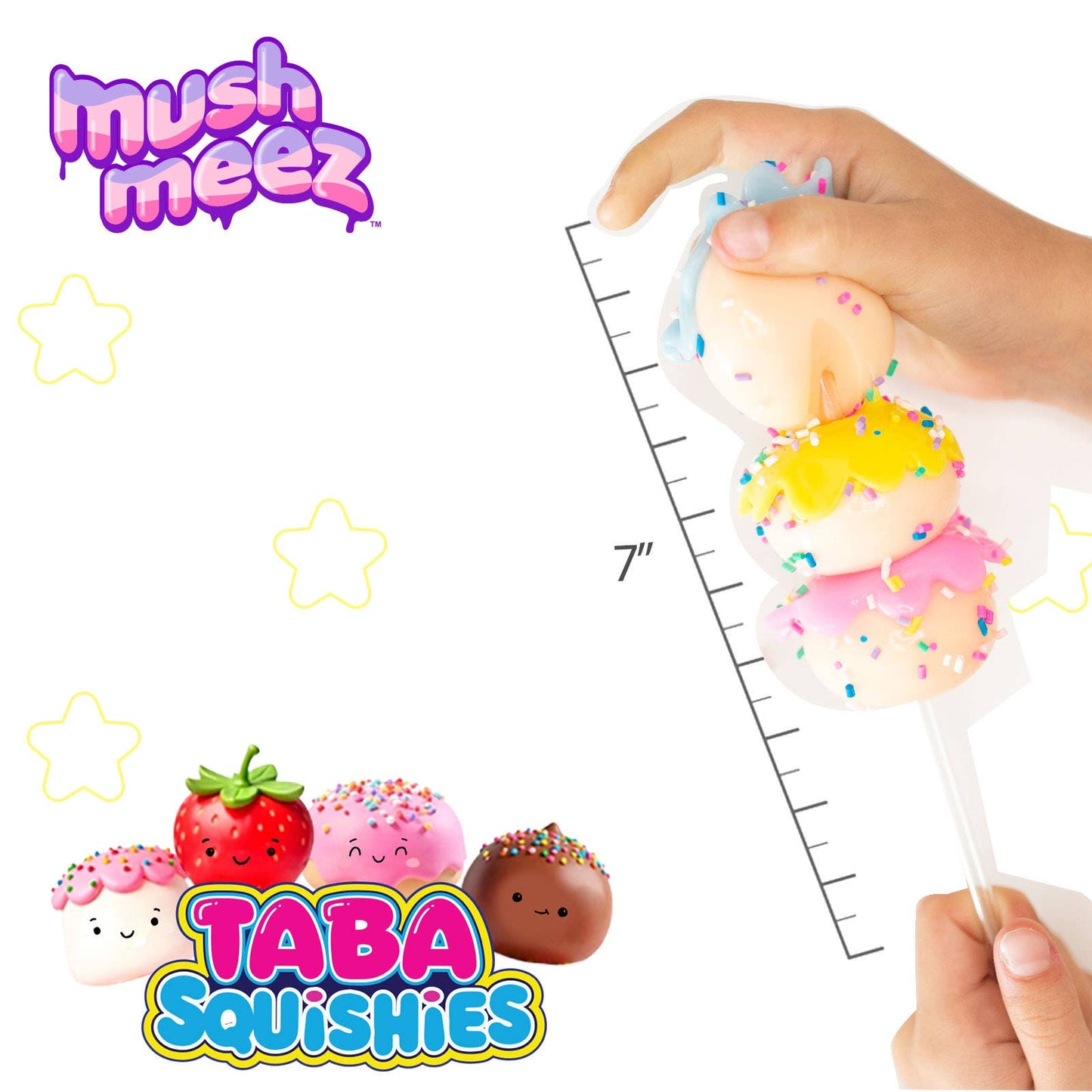 24pc Taba Squishy Mushmeez Water Pets 6 Style Assortment
