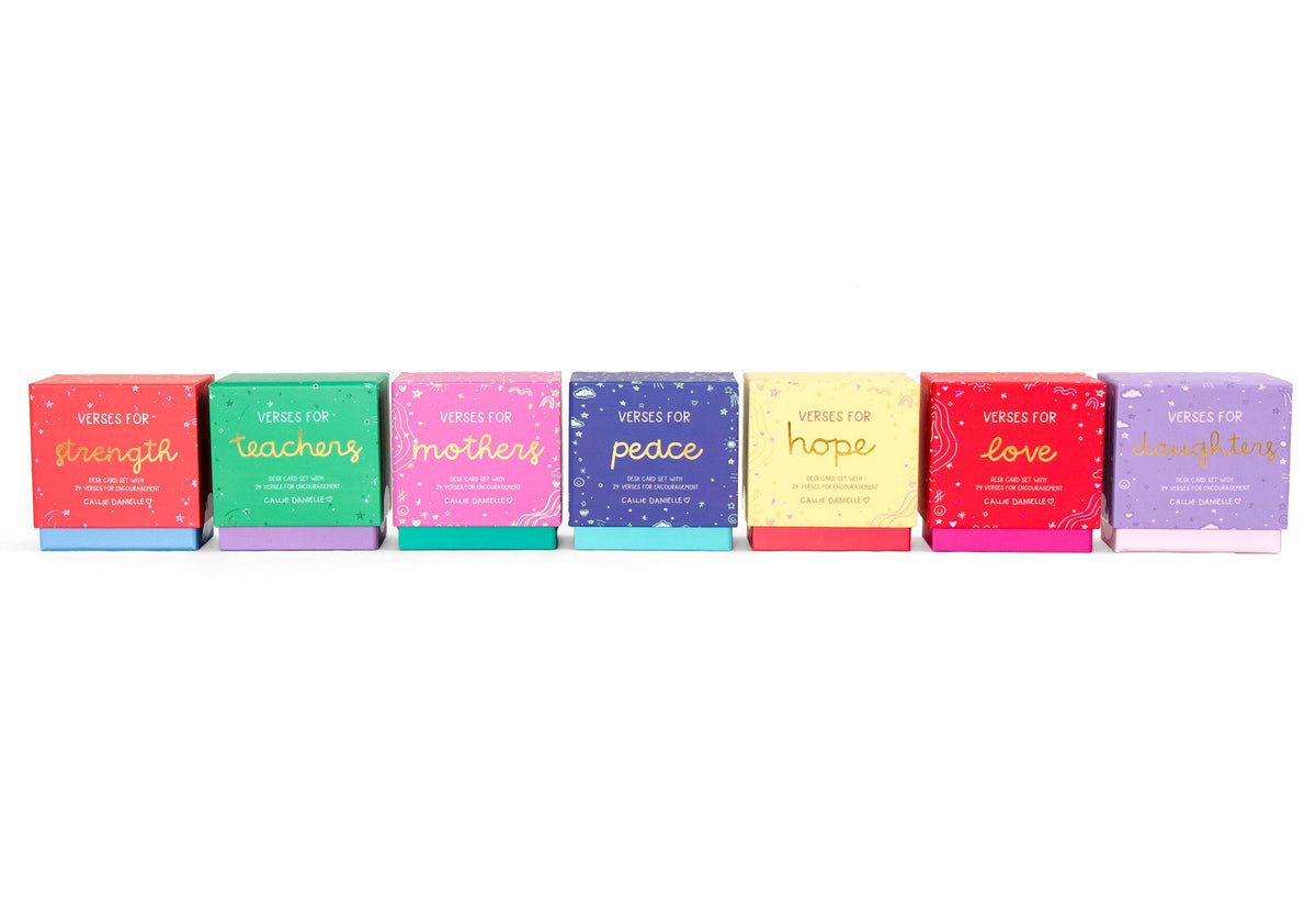 Verses for Mothers – Bible Verse Card Set with Display Stand