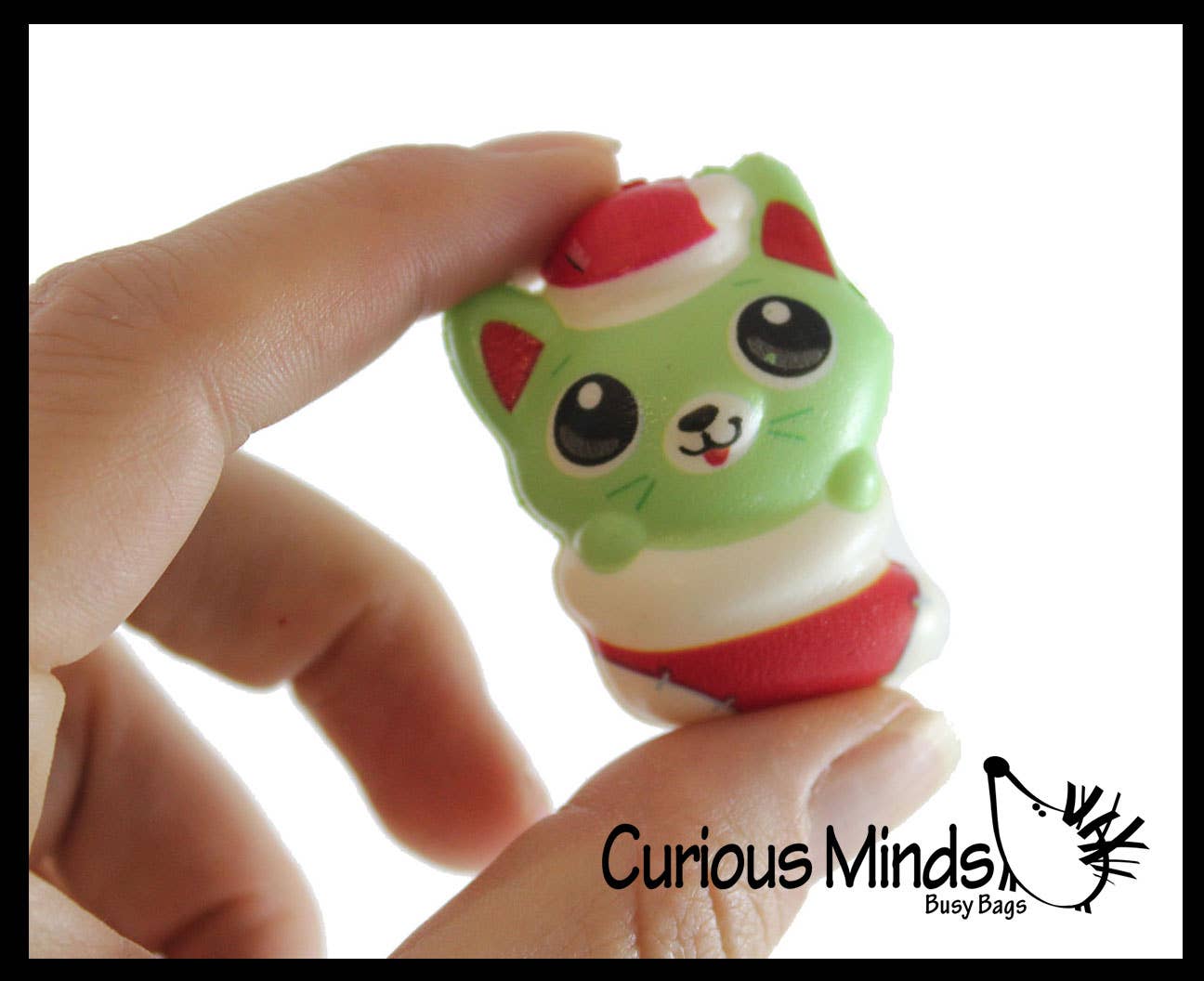 1 Mini Winter Animal Themed Slow Rise Squishy Toys - (6 Styl