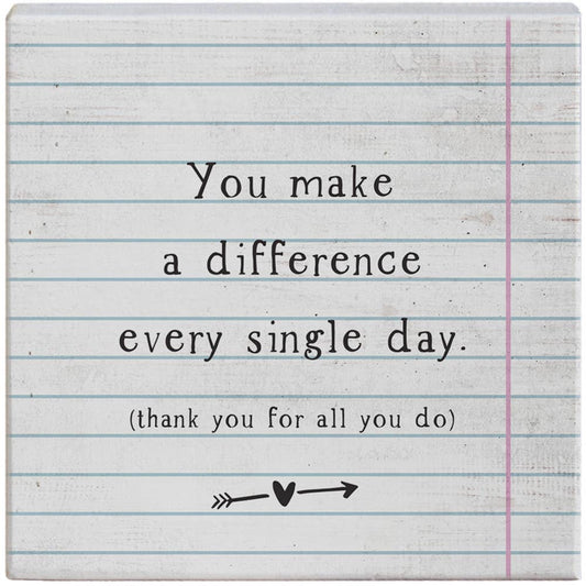 Make Difference - Gift-A-Block