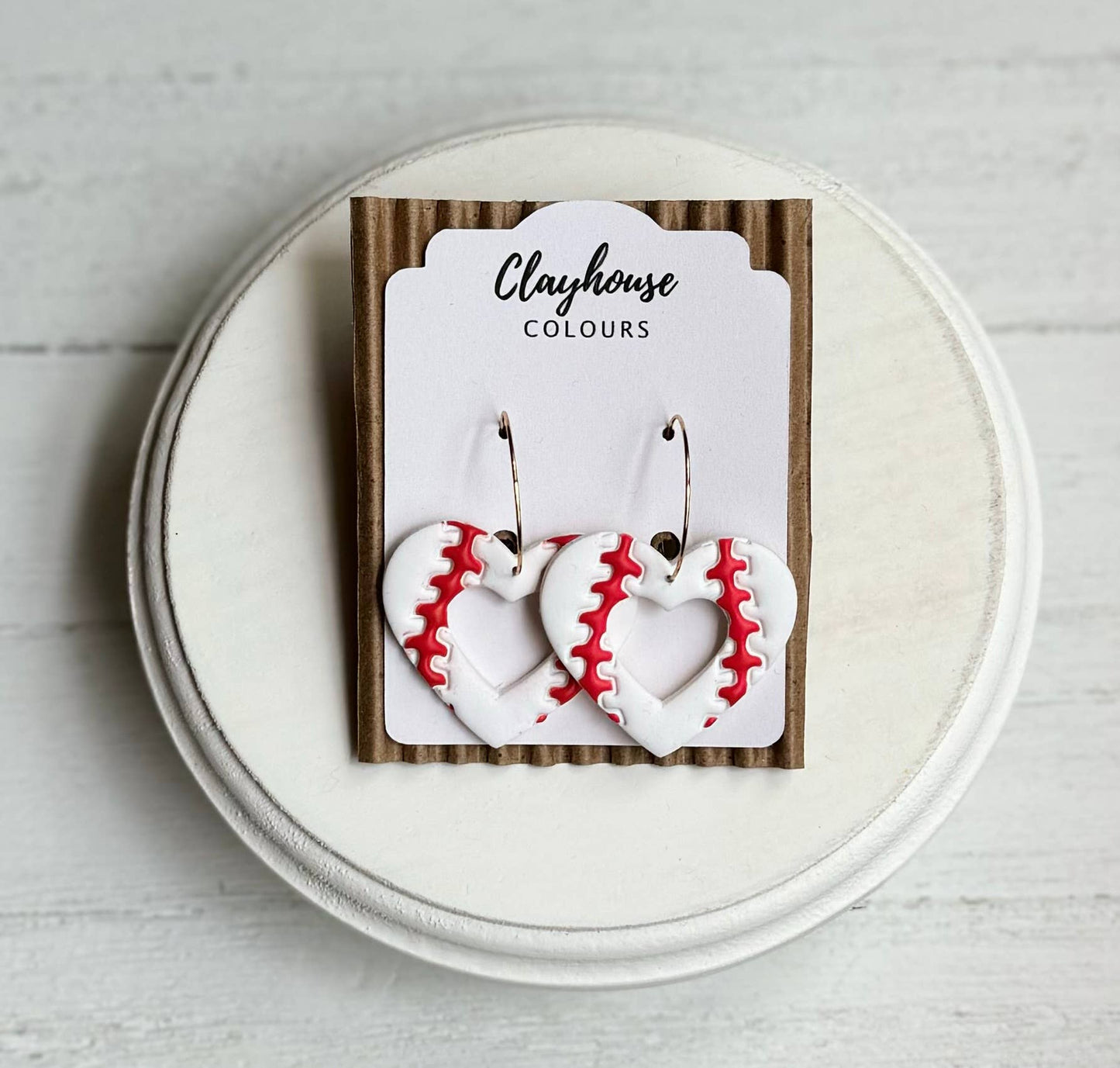 Baseball Earrings: Baseball Studs
