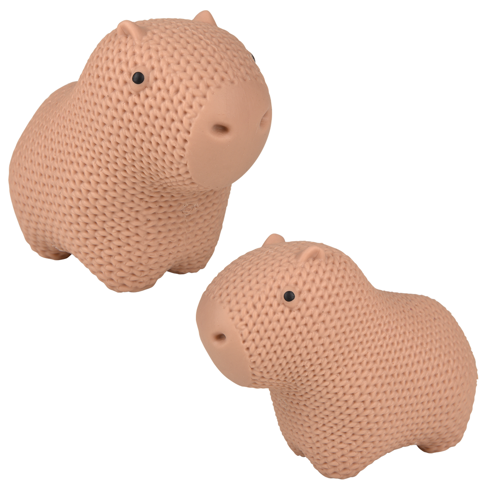 MARSHMALLOW CROCHET CAPYBARA 3.5"