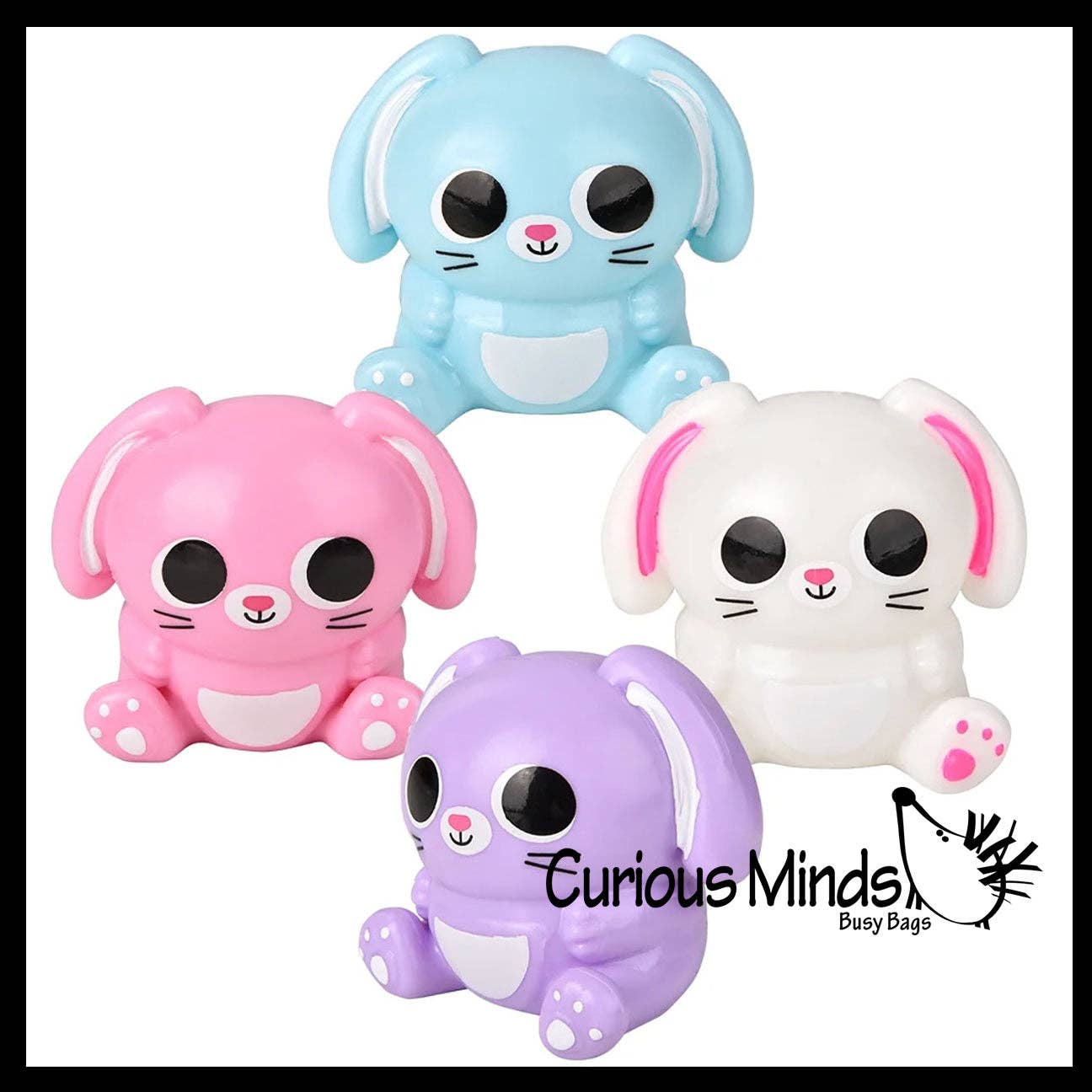 1 Bunny Splat Ball - Water Filled Splat Stress Ball  Easter
