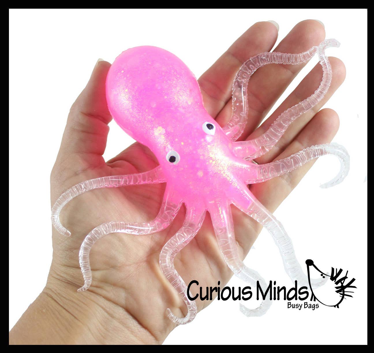 1 Gooey Gel Filled Octopus Fidget Stress Toy - Soft Squishy