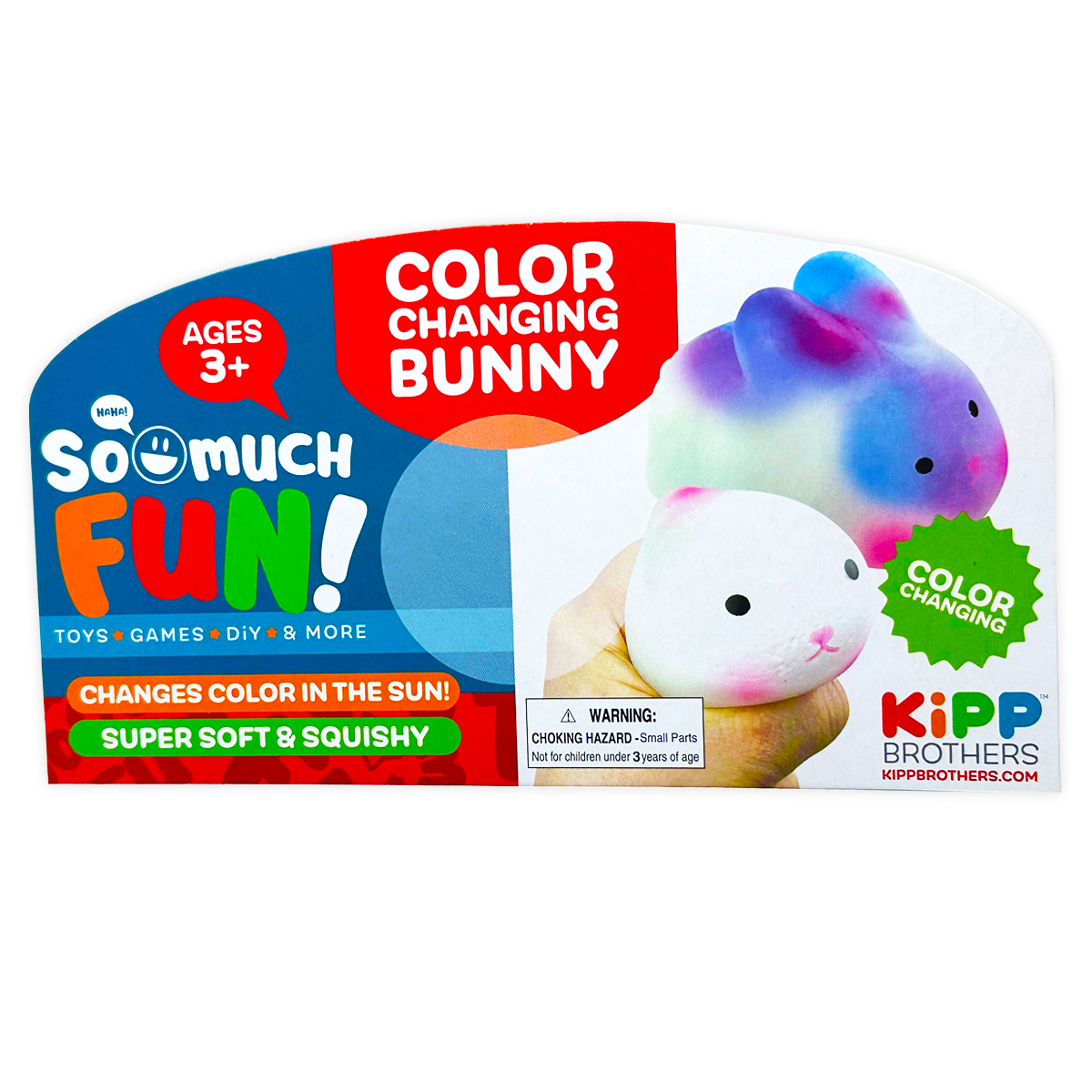 So Much Fun! Color Changing Bunny - 12/Display: Wholesale Price