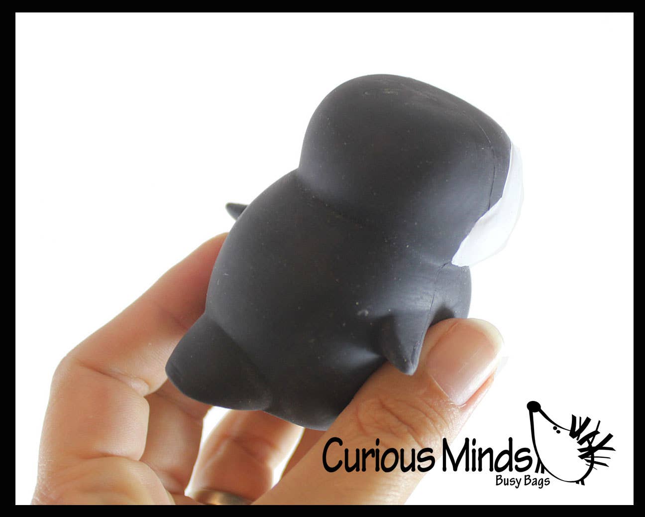 1 Marshmallow Penguin Animal Stress Balls - Ultra Soft Knead