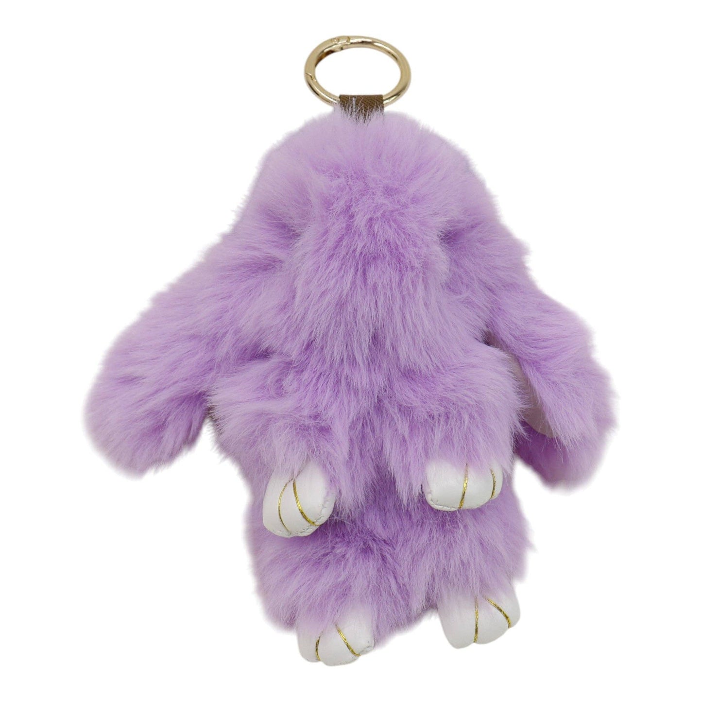 Cut Rabbit Pom Pom Key Chain KC0225-5. (3PC): MINT