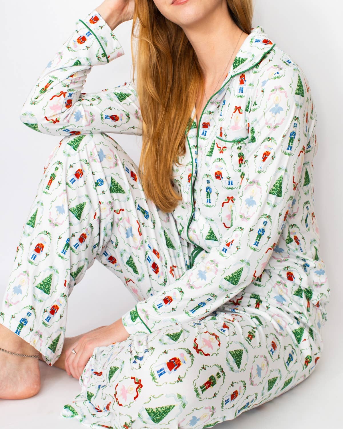 Nutcracker Waltz Sleep Pants   White/Multi   -Asst.: Small