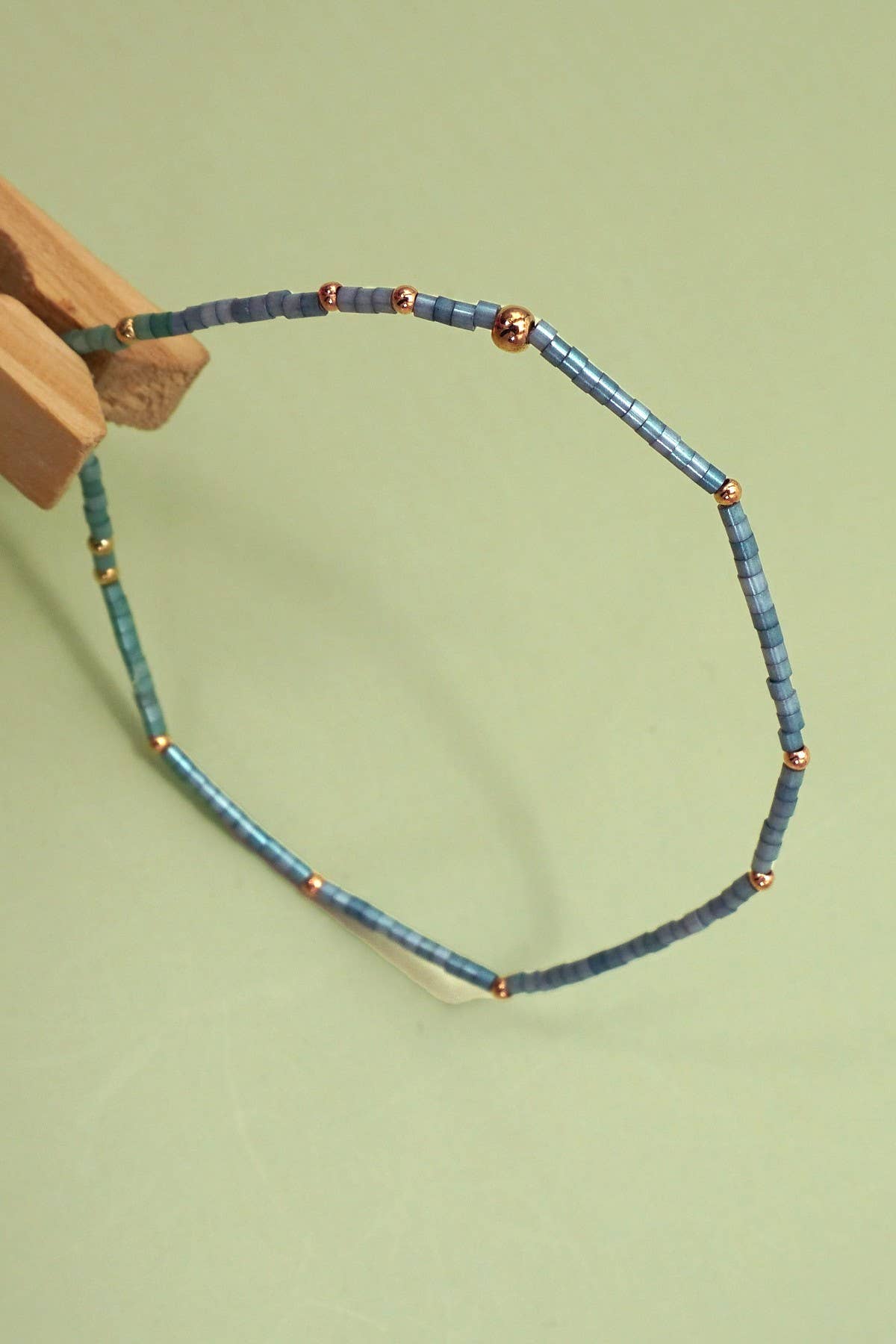 BOHO COLORFUL BALL BEADED BRACELET | 40B5178: Black