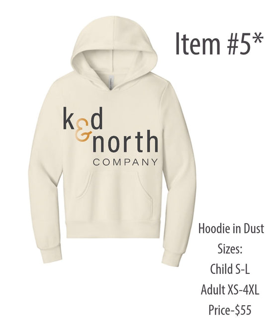 Karl & DiMarco North Company Hoodie Dust