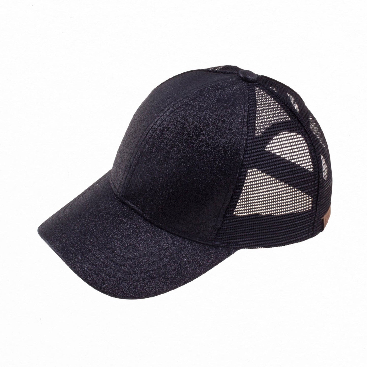 CC Kids Glitter Pony Caps ( KIDS BT-6 ): Light Blue / C.C KIDS ® Tag || Fits Size 1T - 4T || (Head Circumference 17" - 20”)