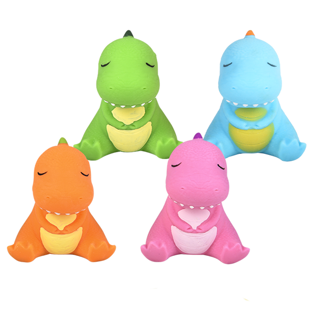 (T) 3" SQUISH AND STRETCH DINOSAUR