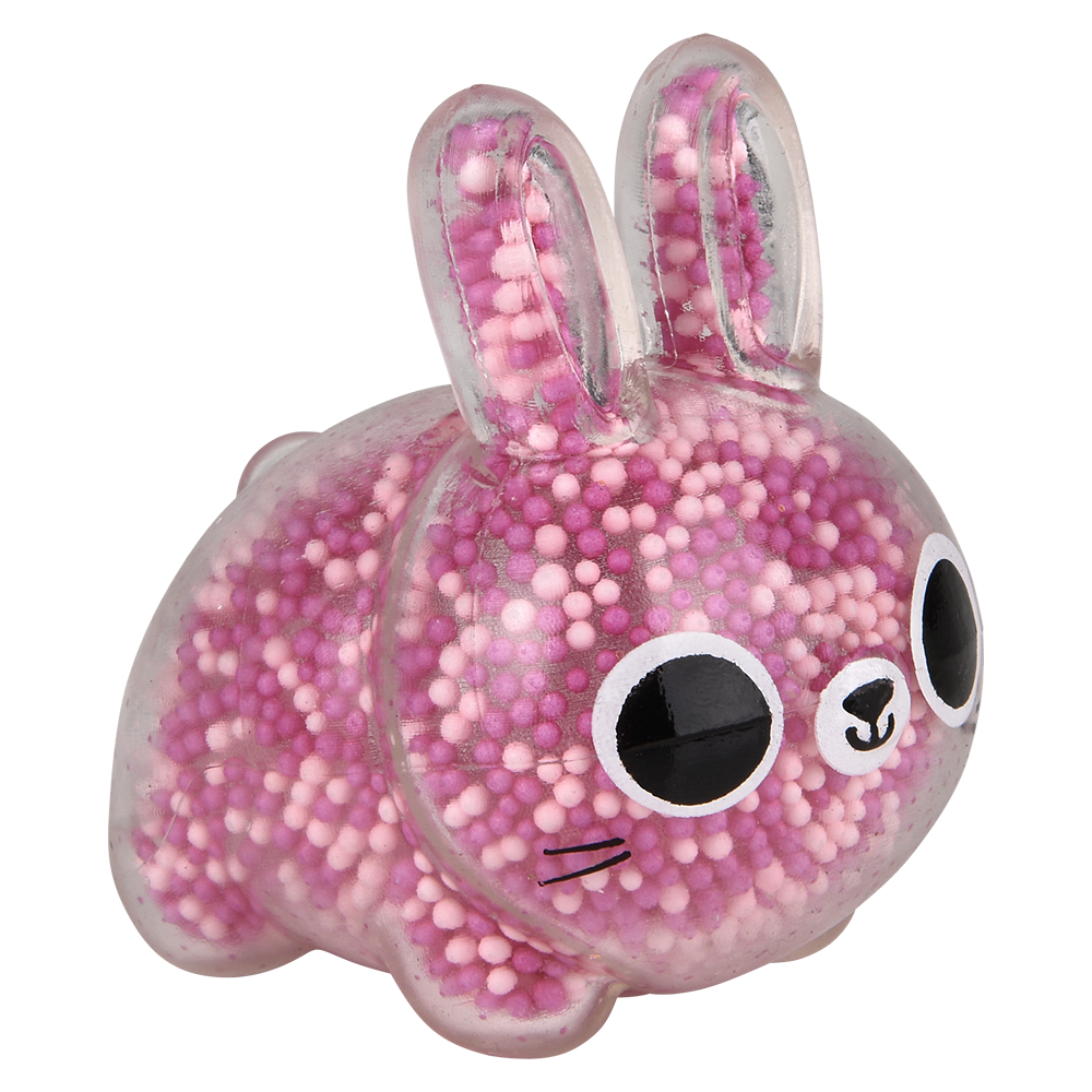 SQUEEZY BEAD BUNNY 2.5"