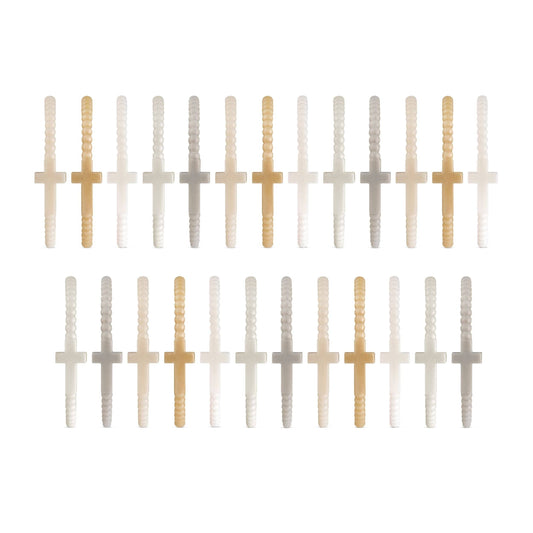 Jesus Bracelets - 25 Packs: Shimmering Sands (25 Pack) / Medium