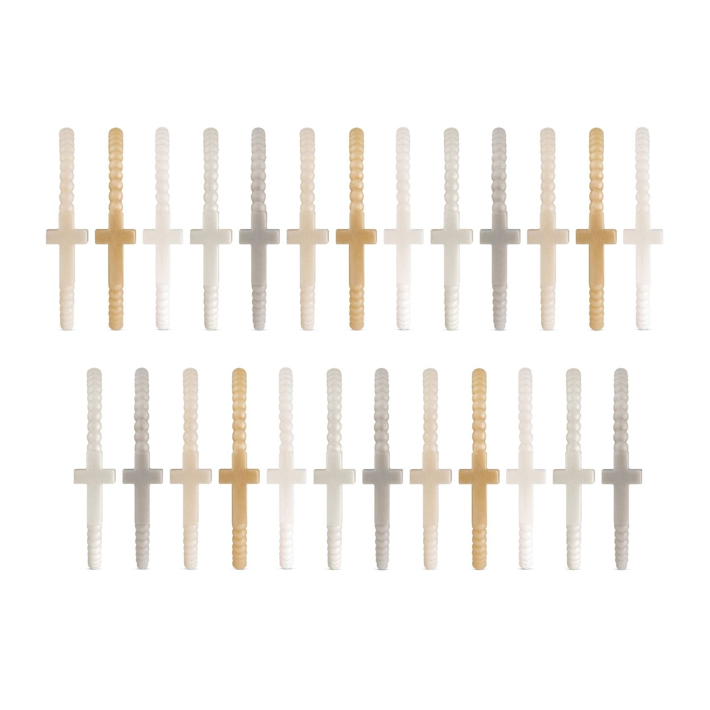 Jesus Bracelets - 25 Packs: Cotton Candy Sky (25 Pack) / Small