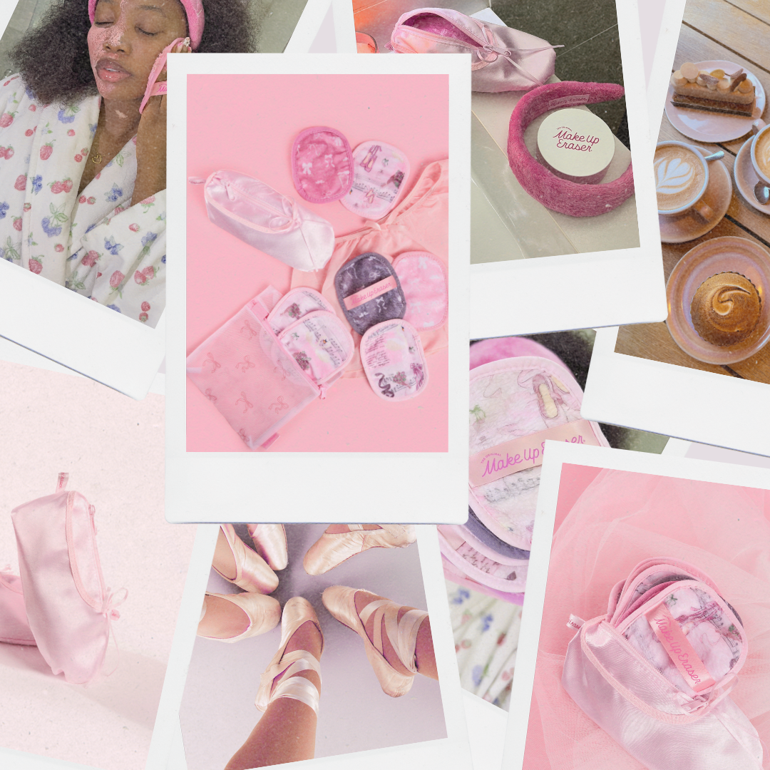 Ballet Core MakeUp Eraser 7-Day Set | Bonus Pointe Shoe Case