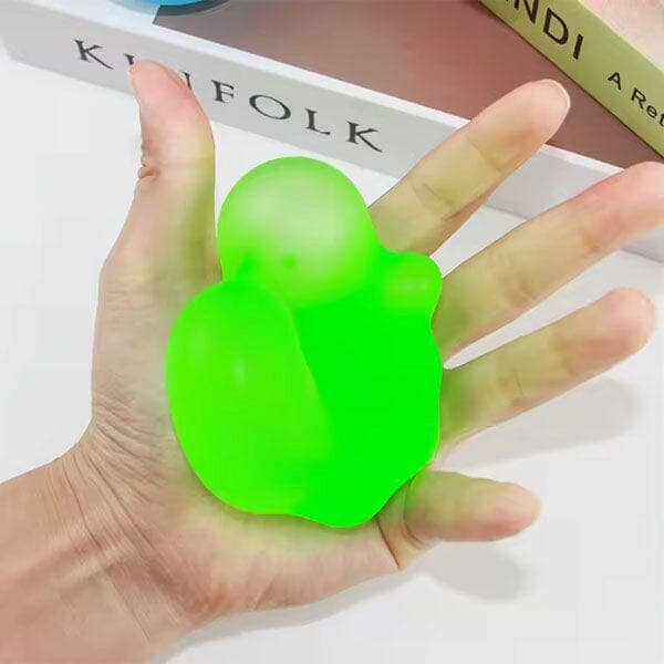 SugarSqueez Squishy Fidget Sugar Stress Ball (1pc) Assorted Colors: Glitter