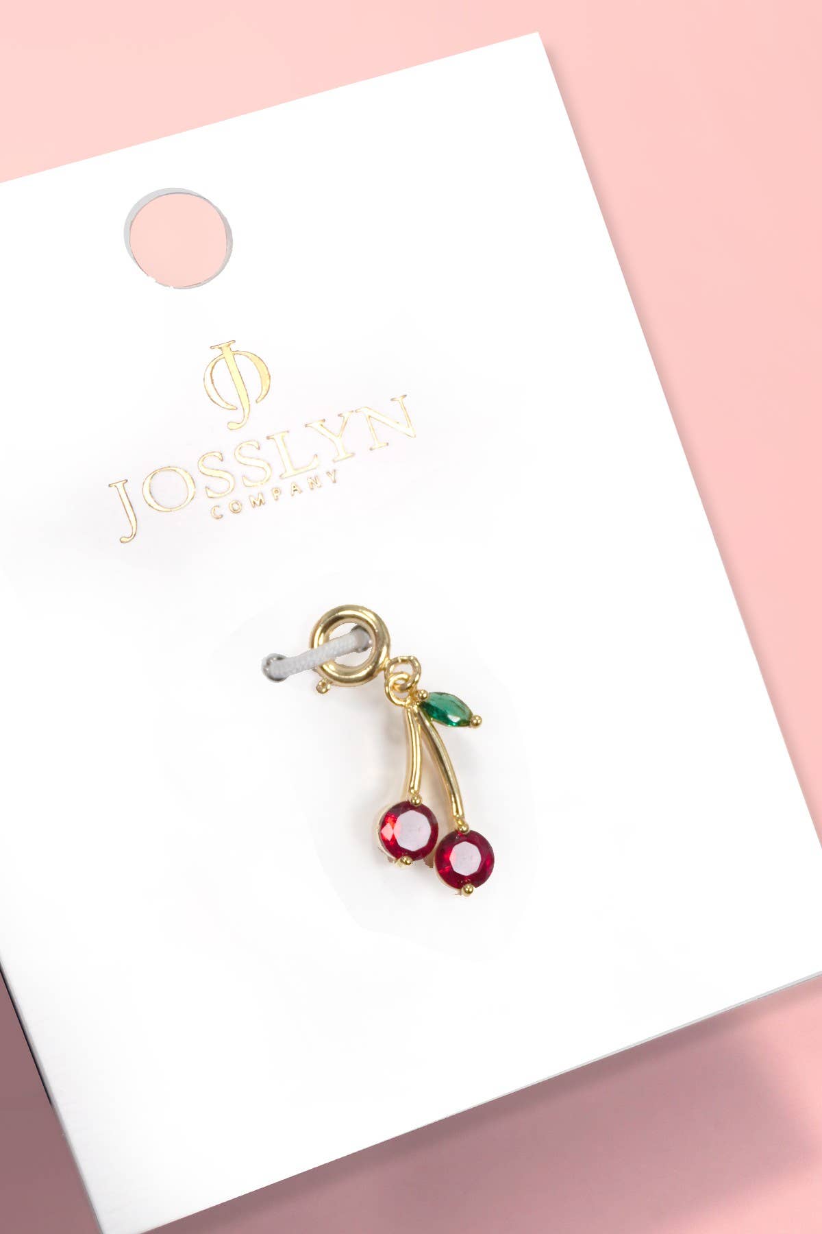 CHARM-18K REAL GOLD DIPPED WITH SPRING RING CLASP | 80CM1100: CROSS2