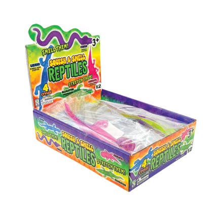 SQUISH N SMELL REPTILES  12/DSP