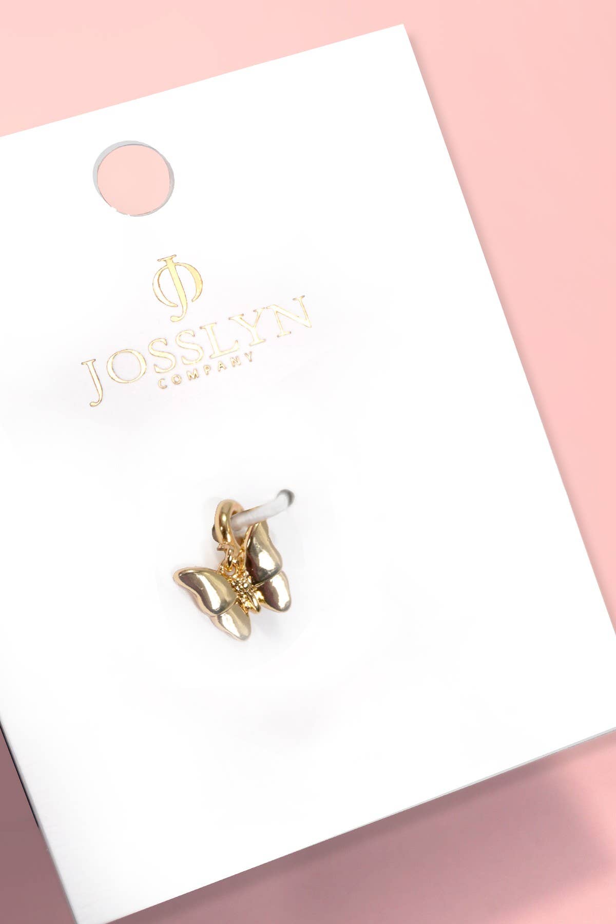 CHARM-18K REAL GOLD DIPPED WITH SPRING RING CLASP | 80CM1100: BOW1