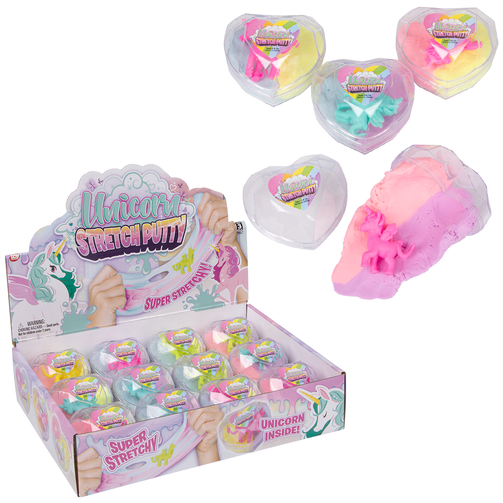 UNICORN STRETCH PUTTY 2.75" 12CT