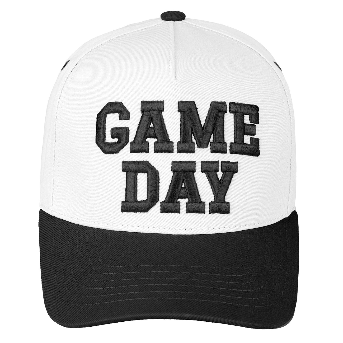 C.C GAME DAY Embroidered Cotton Baseball Cap: Dark Green