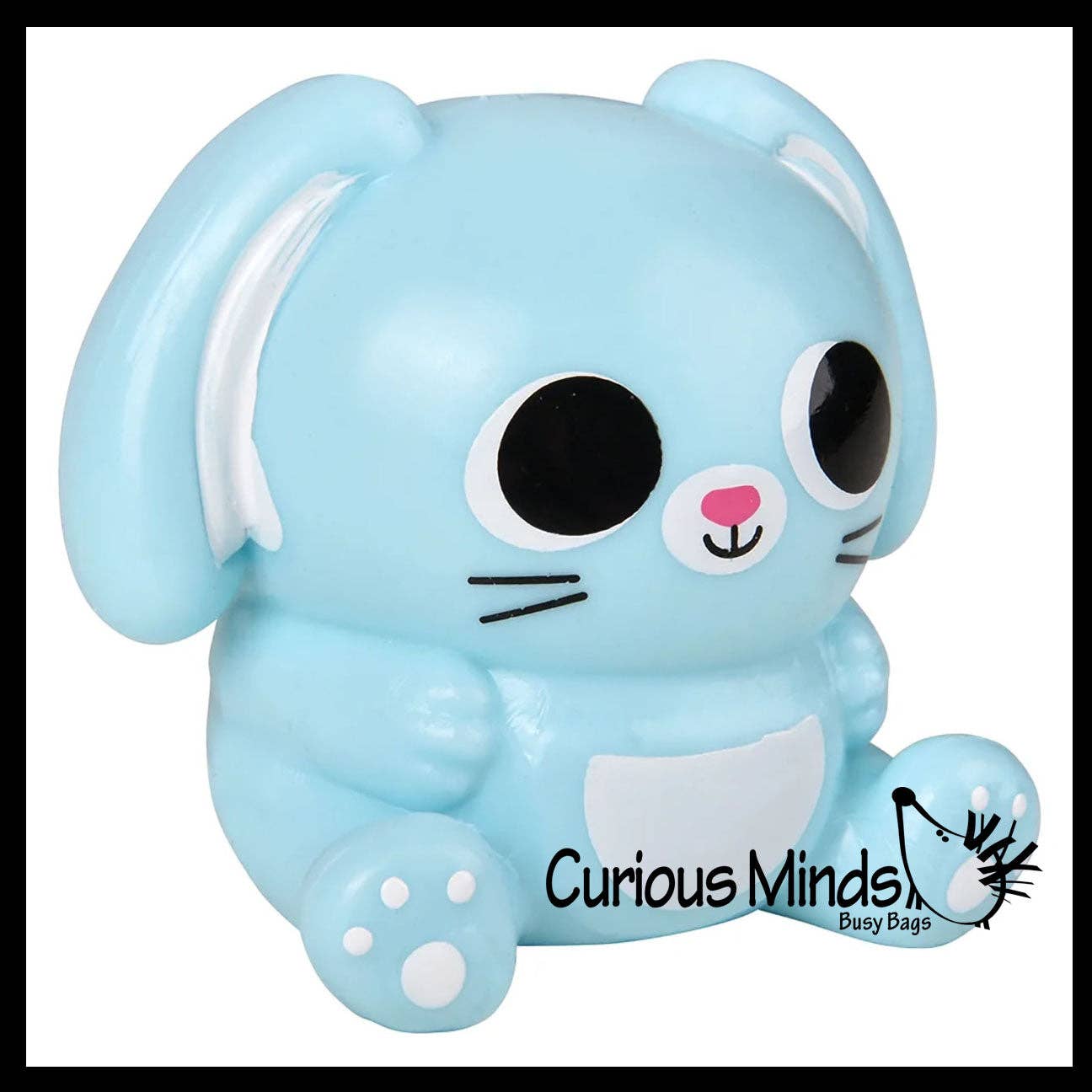 1 Bunny Splat Ball - Water Filled Splat Stress Ball  Easter