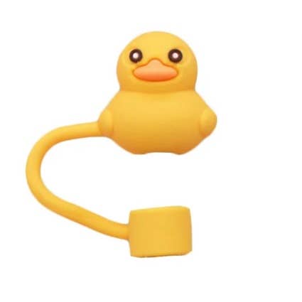 Straw Cover Yellow Duck 10mm