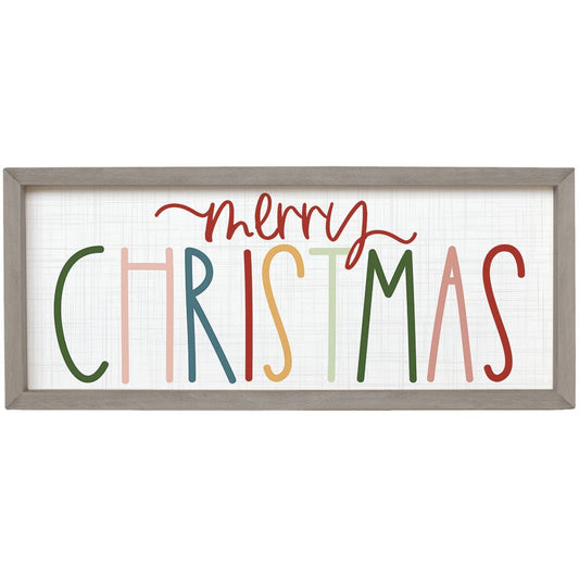 Merry Christmas Colorful - Farmhouse Frames
