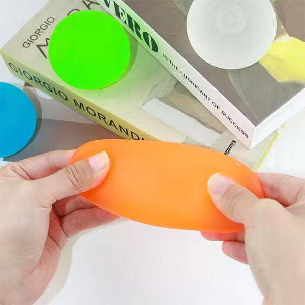SugarSqueez Squishy Fidget Sugar Stress Ball (1pc) Assorted Colors: Glitter