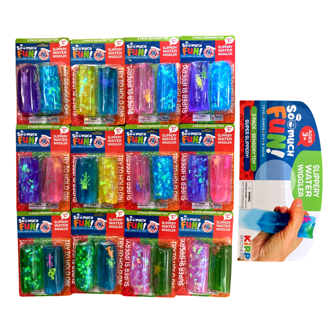 So Much Fun! Water Wiggler 2 Pieces Carded - 12/Pack: Wholesale Price