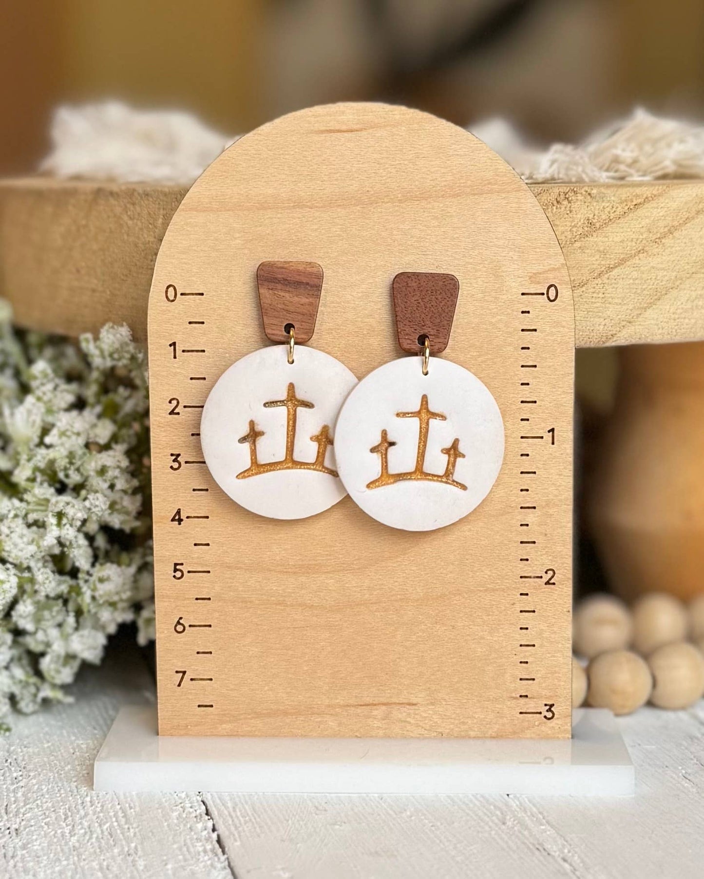 Religious Earrings : Jesus