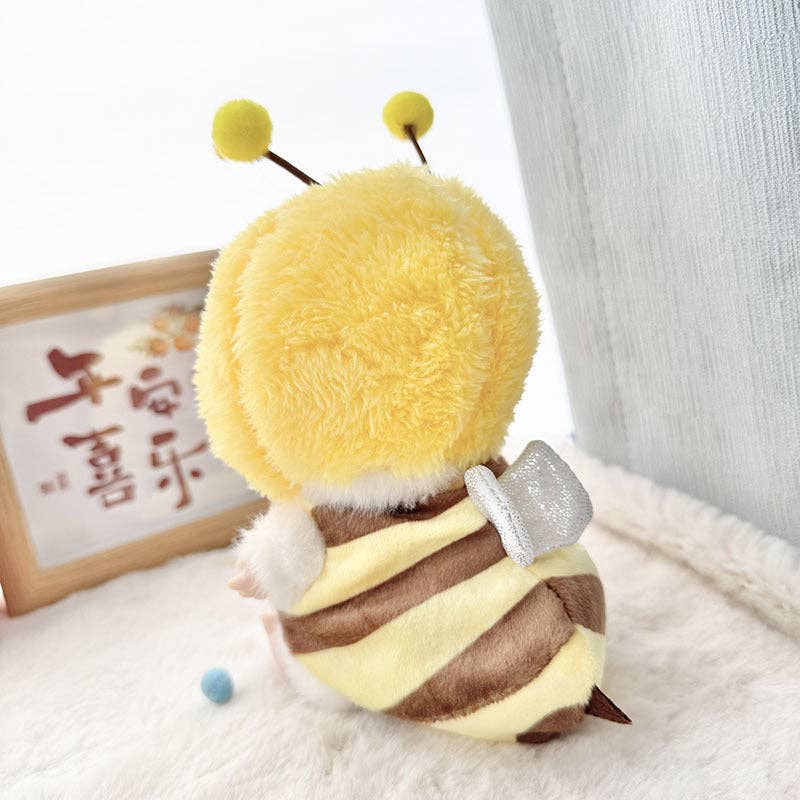 Labubu imitate Bee Shark Dinosaur Costume Cute clothes: Bee