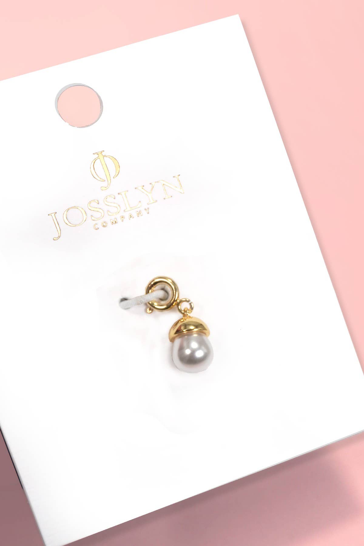 CHARM-18K REAL GOLD DIPPED WITH SPRING RING CLASP | 80CM1100: BOW1