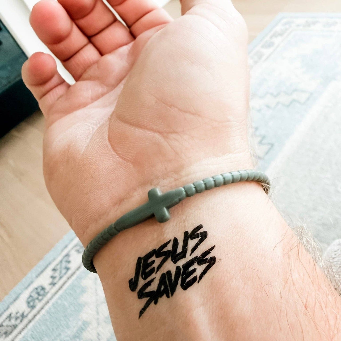 Christian Temporary Tattoos: King Jesus