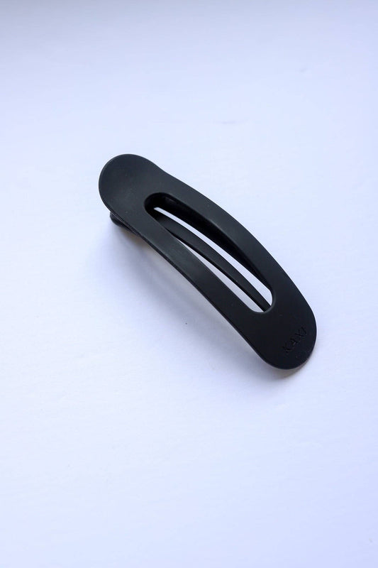 OVERSIZED LAY DOWN CLAWS ( 26 COLORS ): MATTE BLACK