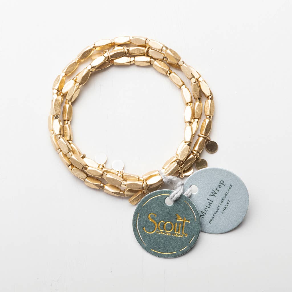 Metal Wrap - Classic/Teardrop/Gold