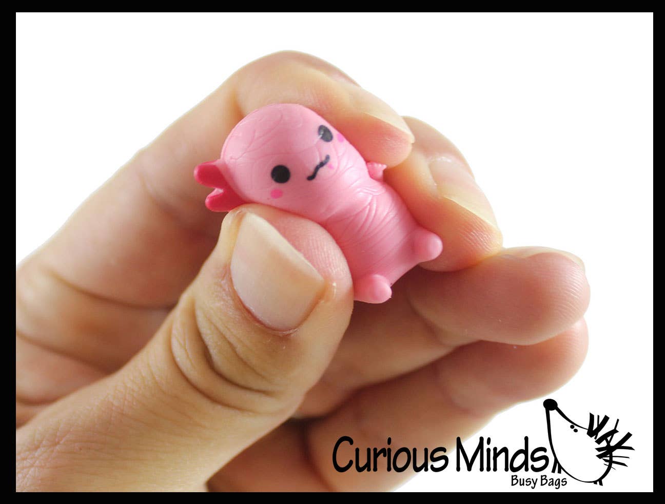 Set of 100 Axolotl Figurines - Cute Little Animal Figures