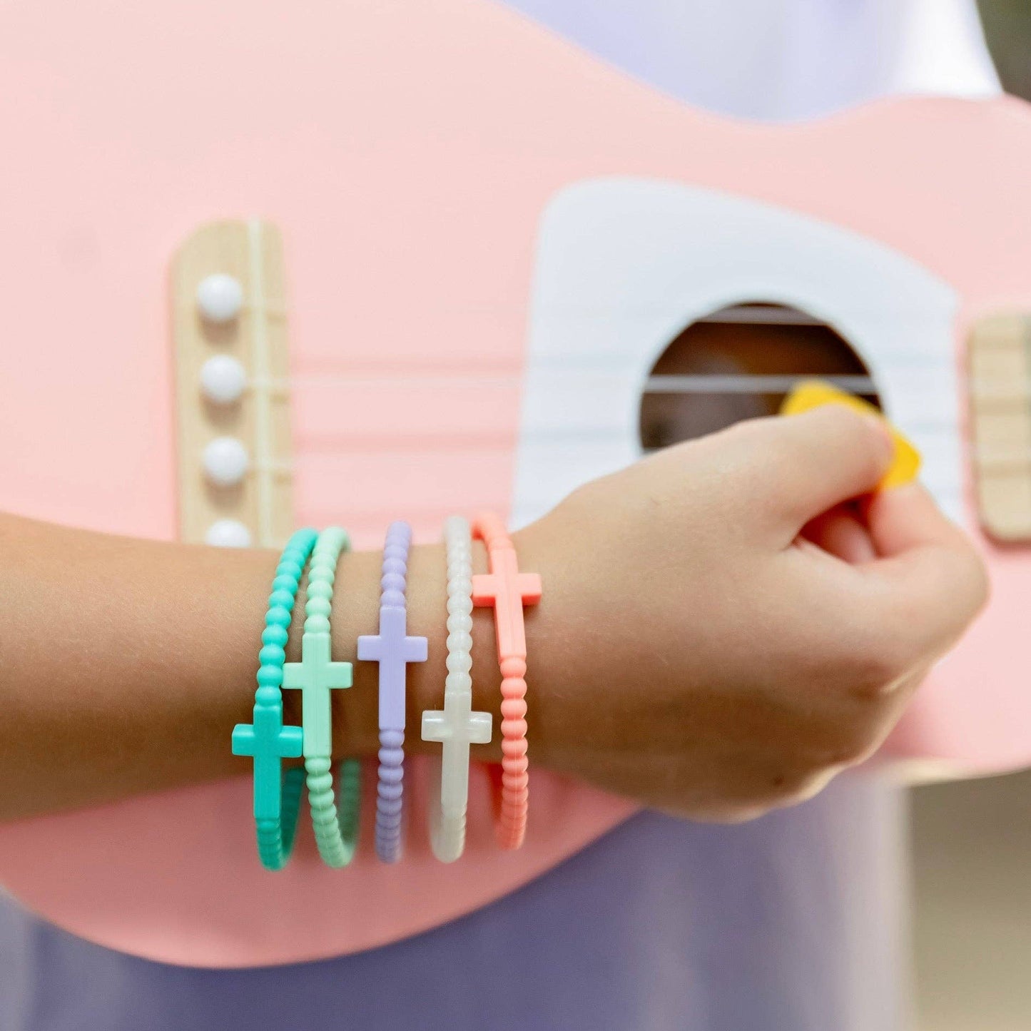 Jesus Bracelets - 5 Packs: Serene / Large