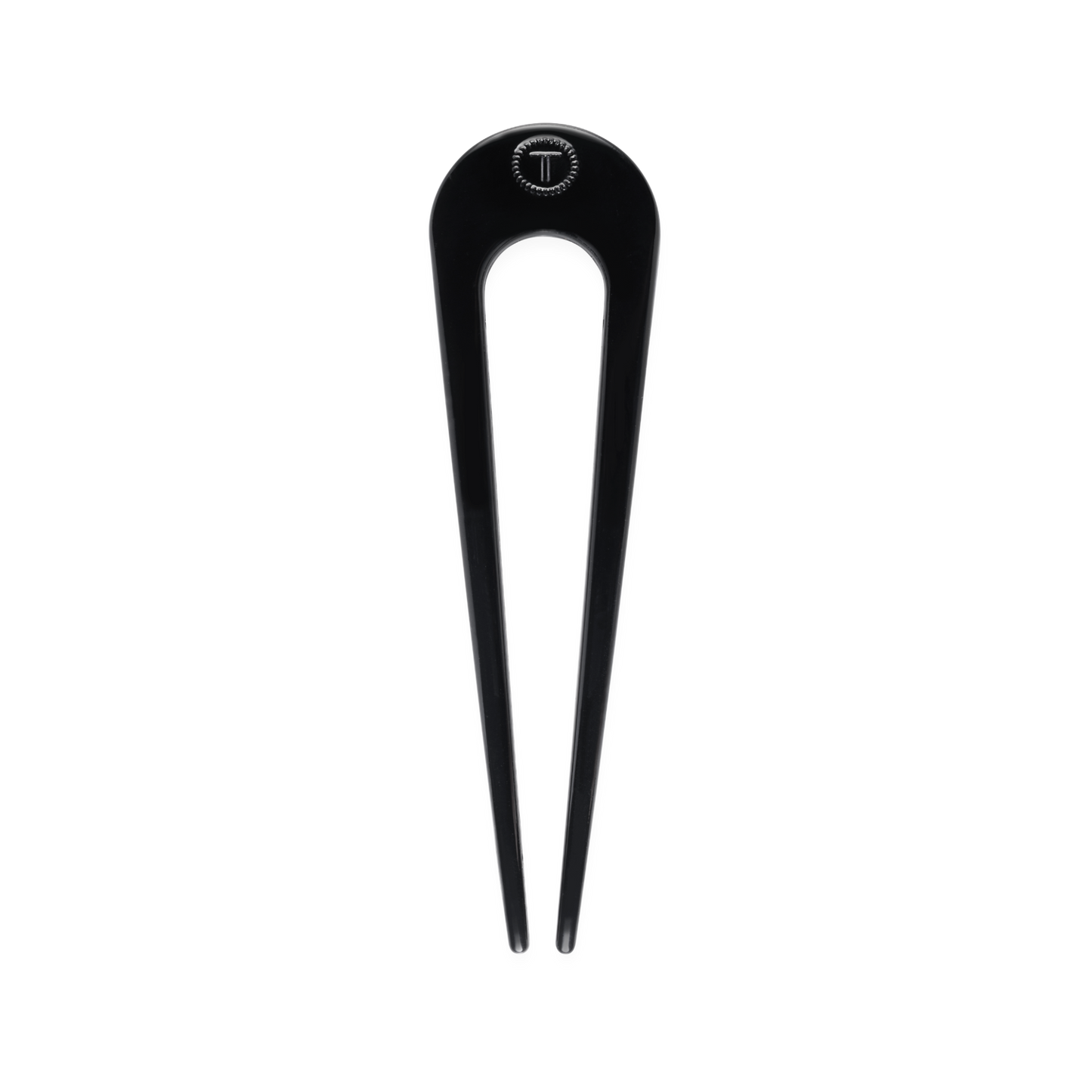 French Hair Pin Jet Black