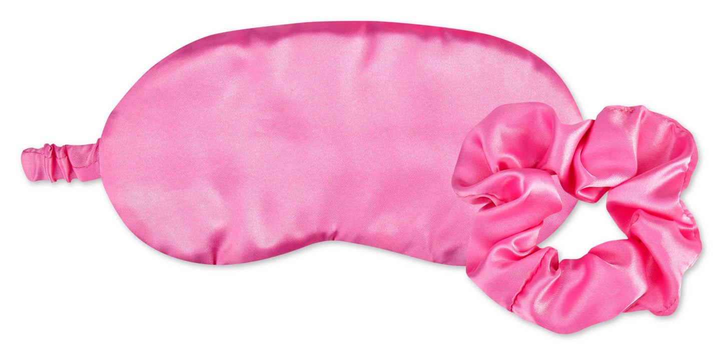 CHEERFUL CHERRIES EYE MASK & SCRUNCHIE SET