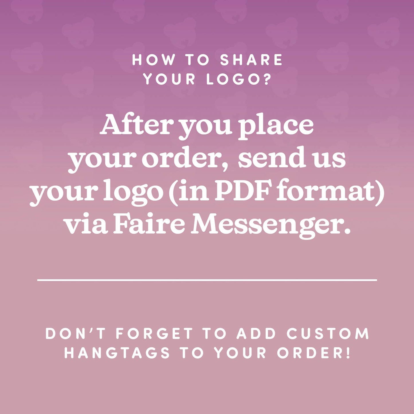 9" Customizable Plush Teddy Bear