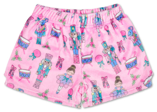 Nutcracker Waltz Plush Shorts (Medium (10-12))