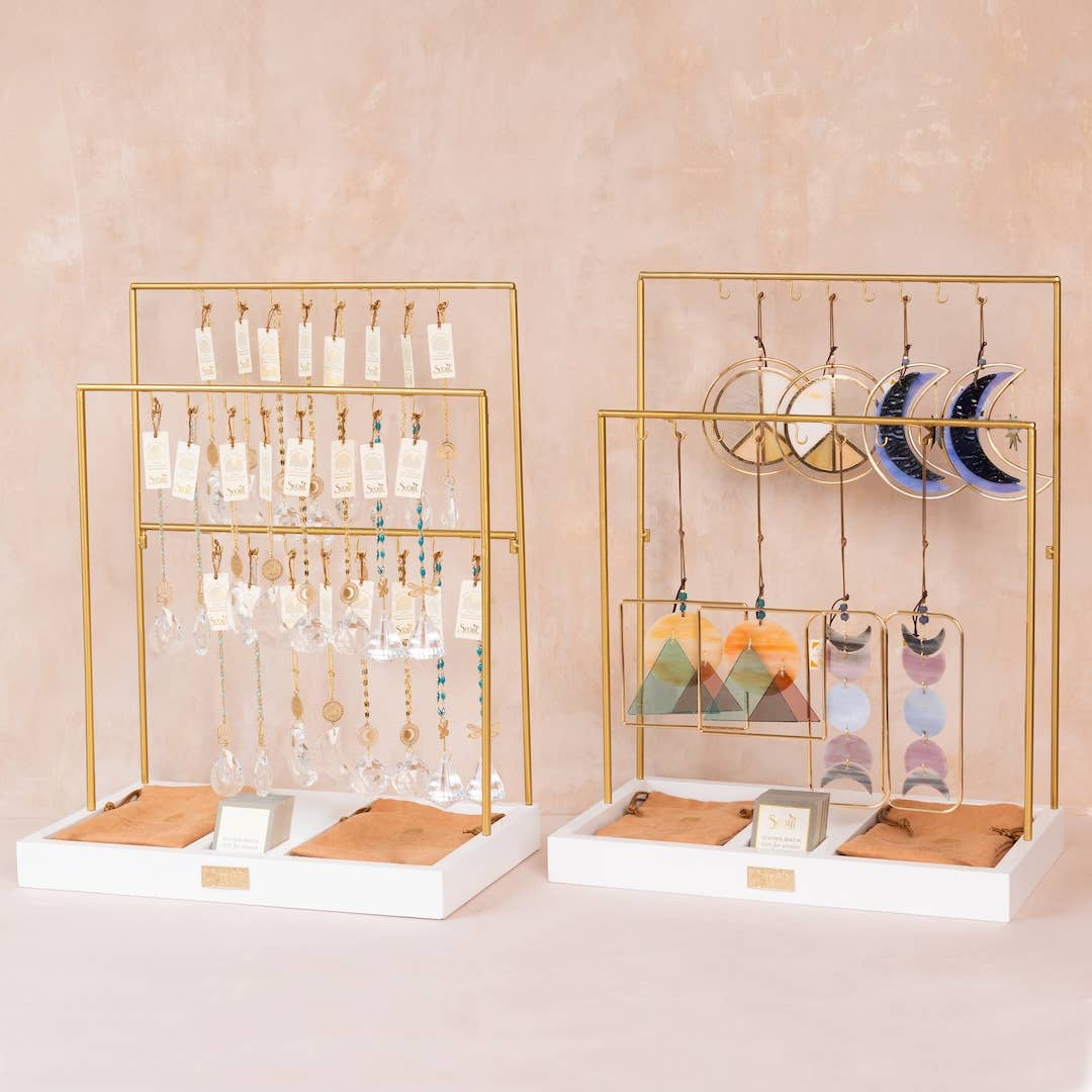 Metal Frame Hanging Display