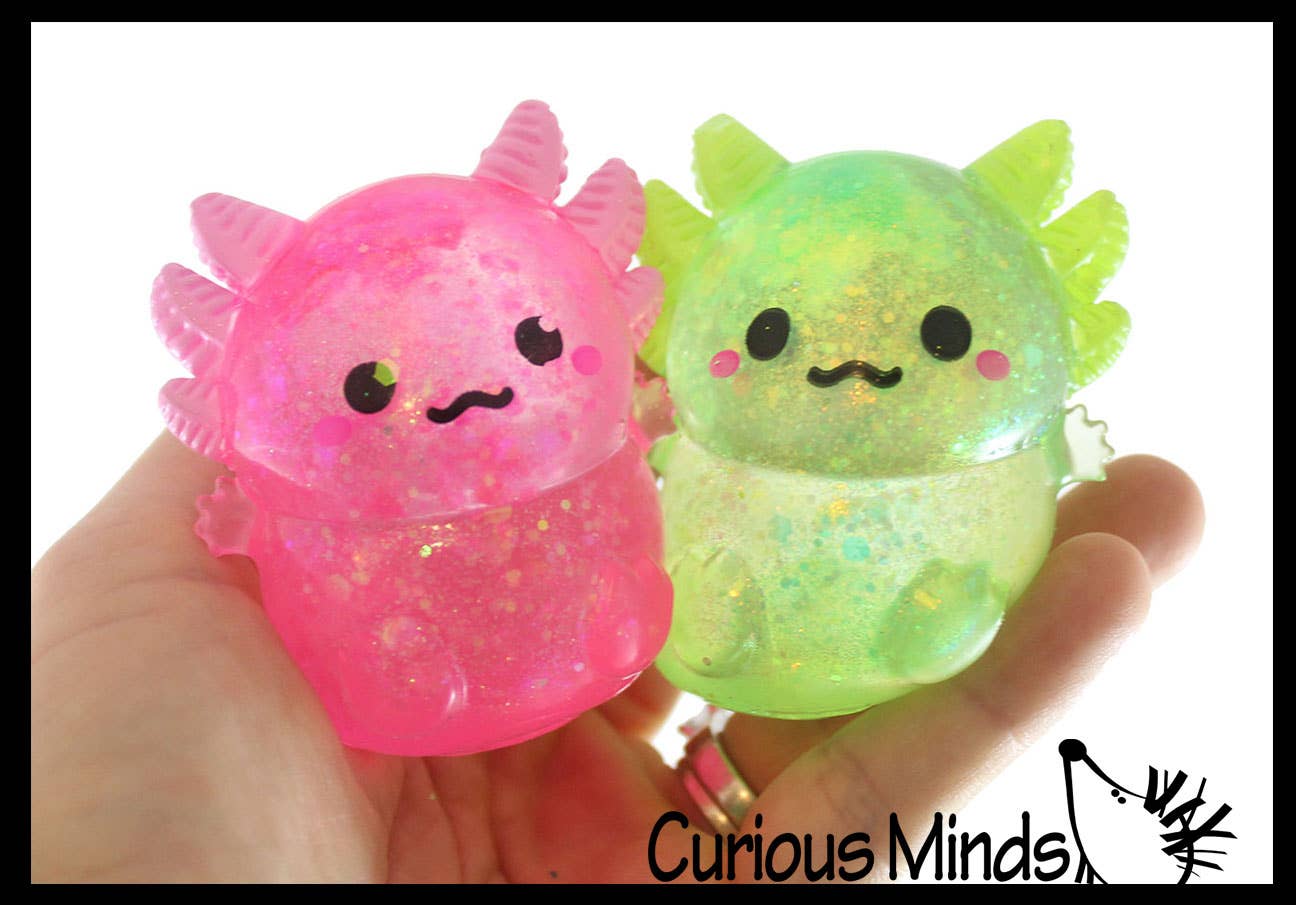 1 Axolotl Sugar Ball - Syrup Molasses Thick Glue/Gel Stress