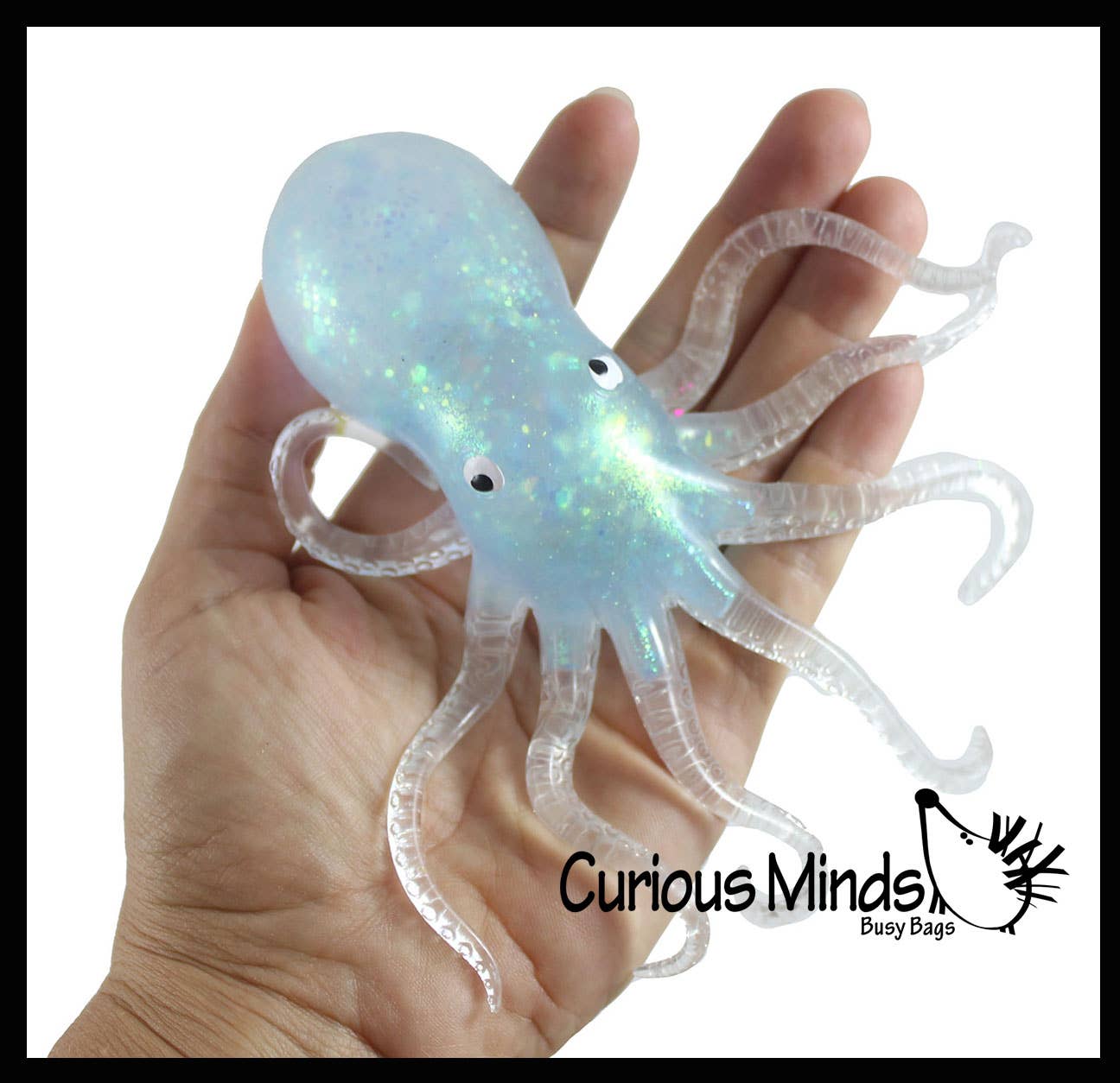 1 Gooey Gel Filled Octopus Fidget Stress Toy - Soft Squishy